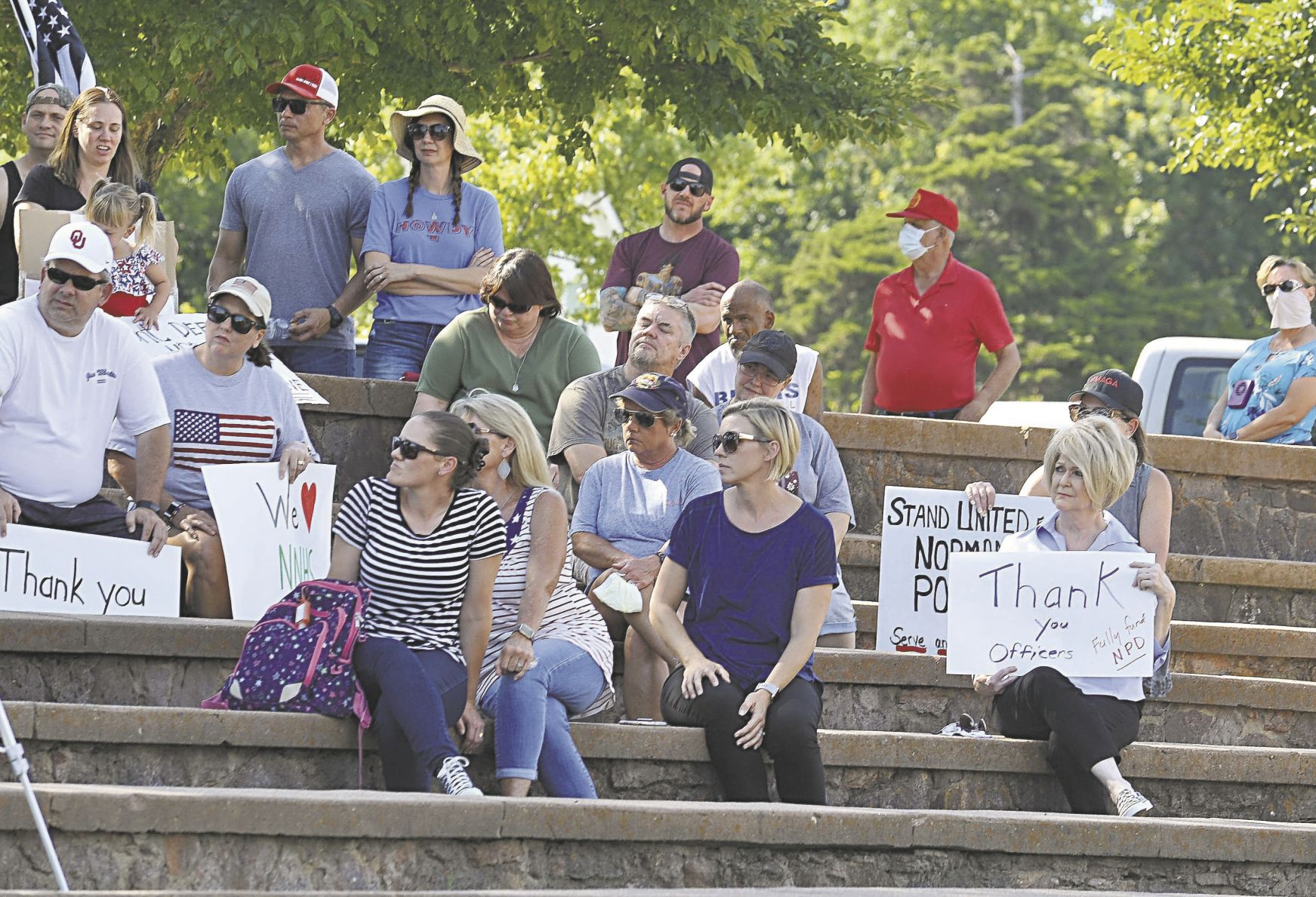 Standing up for Norman PD
